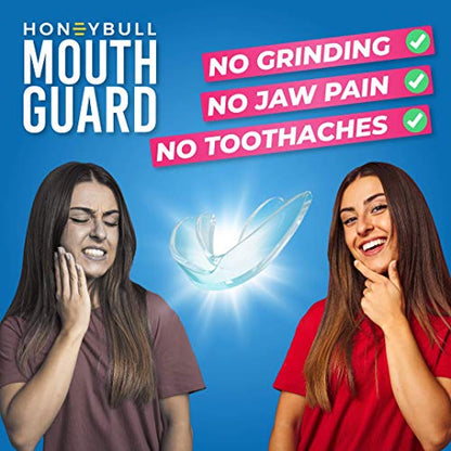 HONEYBULL Mouth Guard for Grinding Teeth [6 Pack] 1 Size for Heavy Grinding | Comfortable HoneyBullBuy Supplements Australia