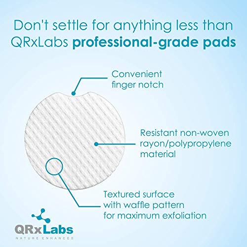 QRxLabs Glycolic Acid 20% Resurfacing Pads for Face & Body with Vitamins B5 QRxLabsBuy Supplements Australia