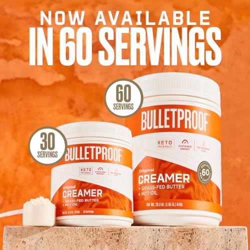 Bulletproof Pumpkin Spice Creamer, 14.8 Ounces, Keto Coffee Powder Creamer BulletproofBuy Supplements Australia
