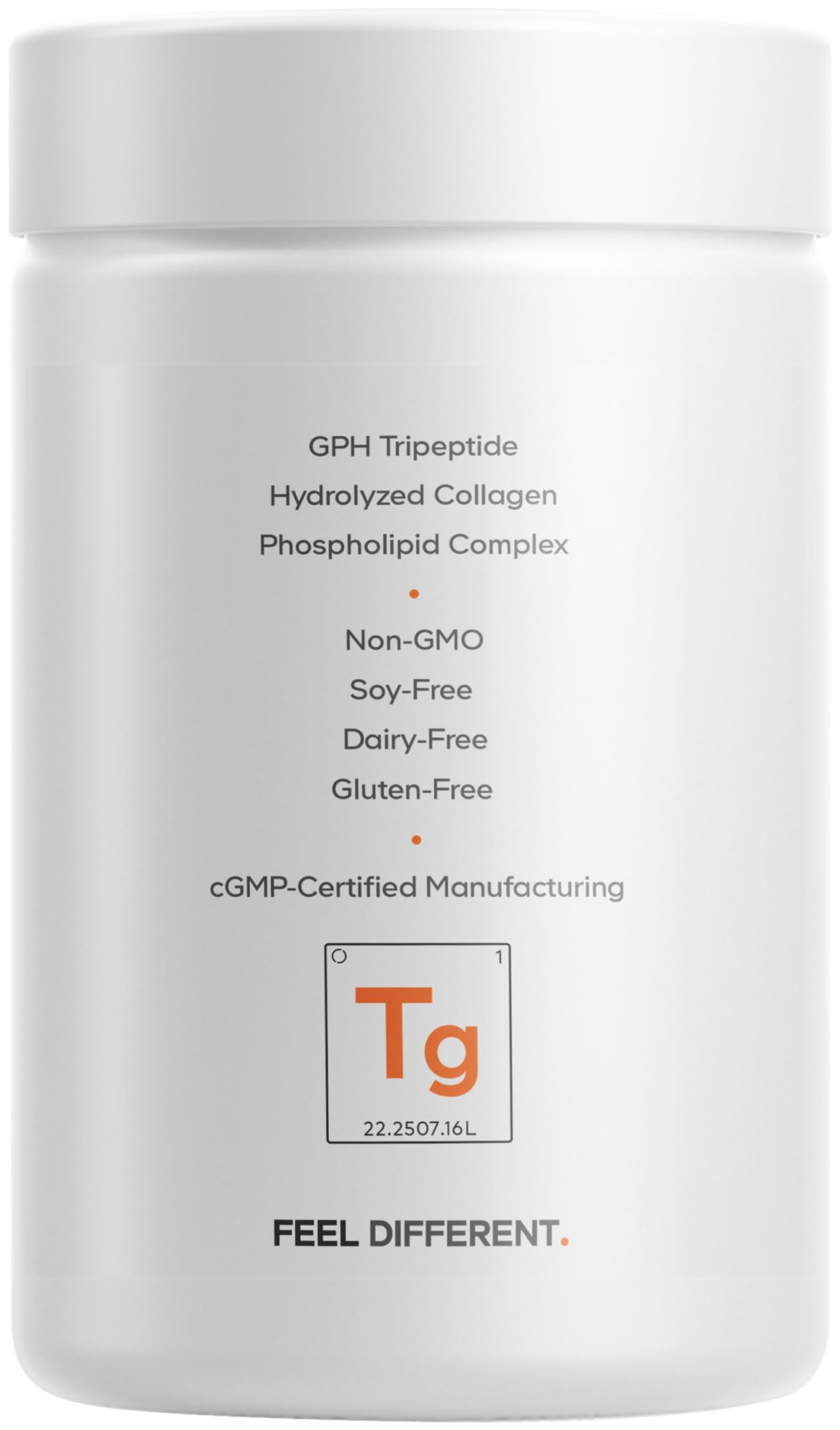 Codeage Liposomal Tripeptide GPH+ Supplement - Verisol Bioactive Beauty Collagen Peptides - Hyaluronic Acid - Skin Structure Support - GPH Tripeptide - Glycine–Proline–Hydroxyproline - 120 Capsules CodeageBuy Supplements Australia