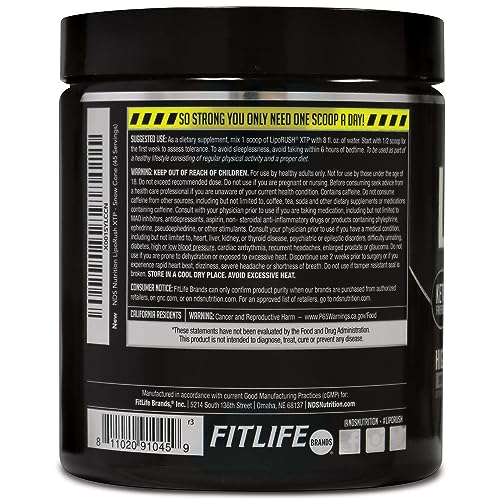 LIPORUSH NDS Nutrition XTP Thermogenic Fat Burner with L-Carnitine - Energy, Focus LIPORUSHBuy Supplements Australia