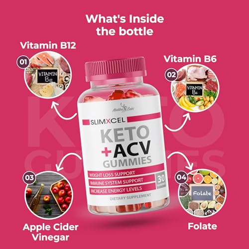 SlimXcel Keto ACV Gummies Weight Loss - 1500mg Once a Day, Strong Time Released Advanced Malibu LabsBuy Supplements Australia