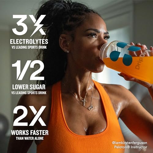 DripDrop Hydration - Electrolyte Powder Packets - Watermelon, Berry, Orange, Lemon DripDropBuy Supplements Australia