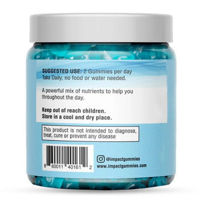 Youth Athletic Gummies – Kids Multivitamin Gummies with Essential Nutrients, Immune & Energy Support, Vegan & Gelatin-Free IMPACT