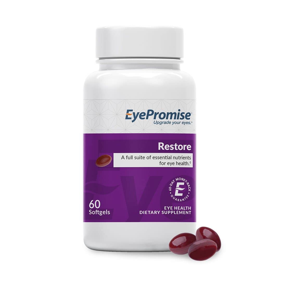 EyePromise Restore Supplement - 60 Softgel Capsules Containing Lutein EyePromiseBuy Supplements Australia