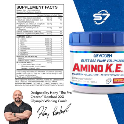 Evogen AminoKEM Sour Candy, Essential Amino Acid, BCAA, Nitric Oxide, Betaine, S7 EvogenBuy Supplements Australia