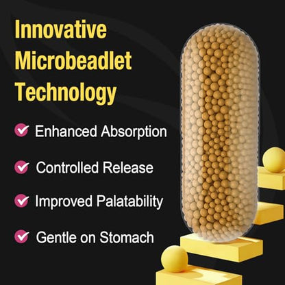 Berberine Supplement 1200mg Berberine HCL - High Bioavailability Microbeadlet Complex CanarataBuy Supplements Australia