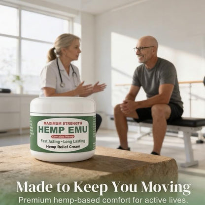 Hemp Emu Hemp Cream – 4oz Cream Hemp EmuBuy Supplements Australia