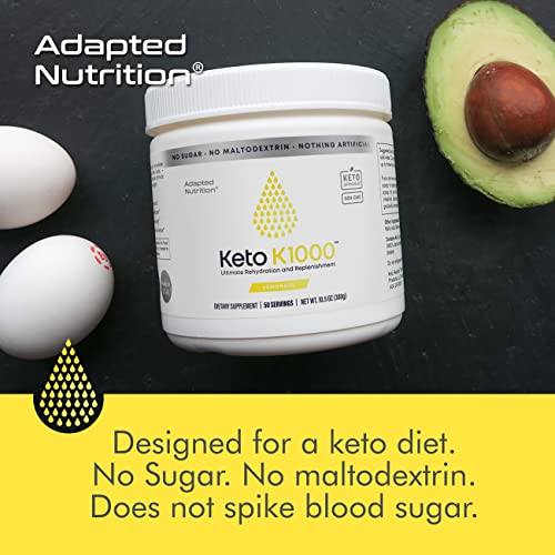 Hi-Lyte Keto K1000 Electrolyte Powder | Lemonade | Hydration Supplement Drink Mix Hi-LyteBuy Supplements Australia