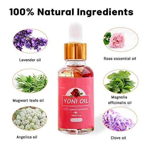 2 Packs Yoni Oil for Women, All Natural Feminine Oil Intimate Deodorant for Women, Ph Balanced WovarkieBuy Supplements Australia