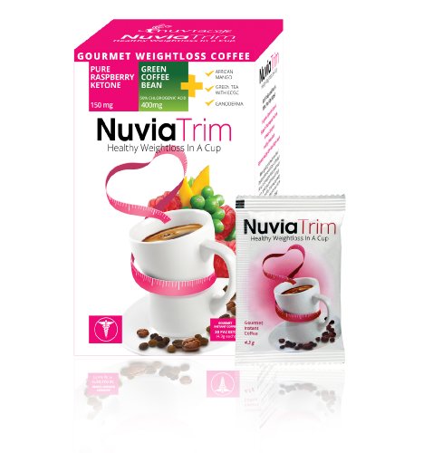 Nuvia Trim - Gourmet Instant Coffee for Weight Loss, with Garcinia Cambogia, Raspberry NuviaBuy Supplements Australia