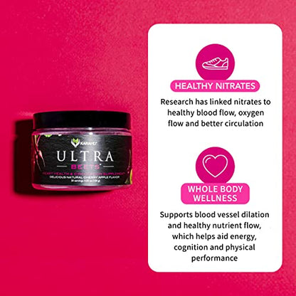 KaraMD UltraBeets - Beetroot Superfood Powder - Heart Health, Circulation & Energy KaraMDBuy Supplements Australia