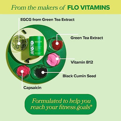 MOTO Metabolism Support for Women - Natural Energy, Curb Cravings, Healthy Metabolism - EGCG O PositivBuy Supplements Australia
