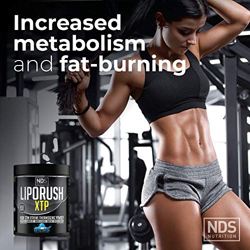 LIPORUSH NDS Nutrition XTP Thermogenic Fat Burner with L-Carnitine - Energy, Focus LIPORUSHBuy Supplements Australia