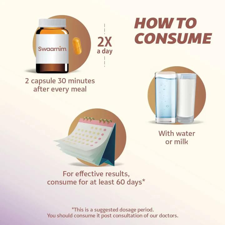 Swaarnim Joints Care - Enriched with Arjuna & Natural Herbs - Joint Health Supplement 100% Natural, No Added Chemicals - 120 Capsules SwaarnimBuy Supplements Australia