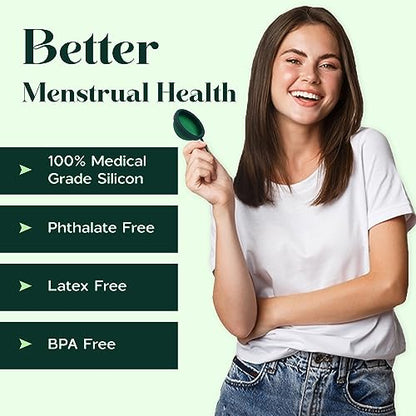 SHORDY Reusable Menstrual Disc Set of 2 (Small & Large), 100% Medical-Grade Silicone, Flexible SHORDYBuy Supplements Australia