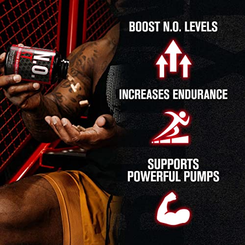 Jacked Factory Nitrosurge Pre Workout, N.O. XT Nitric Oxide Supplement & Build-XT Daily Muscle Builder Bundle