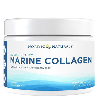 Nordic Naturals Nordic Beauty Marine Collagen Powder, Strawberry - 5.29 Ounces - Collagen Powder Supplement for Healthy Skin, Joints, and Bones, Vitamin C for Antioxidant Support - 30 Servings Nordic NaturalsBuy Supplements Australia