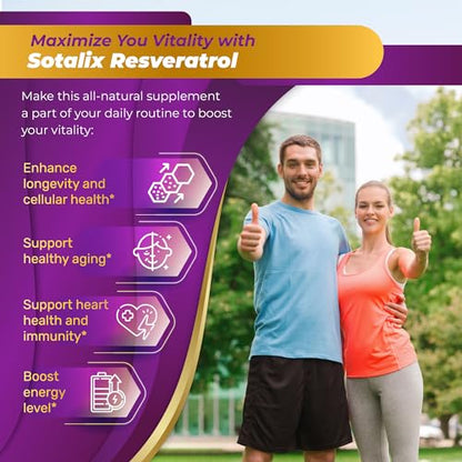 Resveratrol 24,000mg with Grape Seed + Quercetin Berberine + Milk Thistle Powerful Anti SOTALIX SUPPLEMENTBuy Supplements Australia