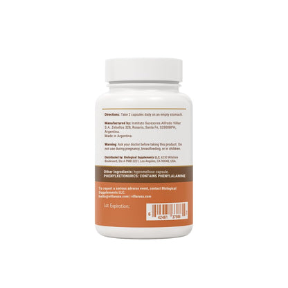 Nootropic Brain Supplement – Grass-Fed Bovine Brain Peptides for Focus, Memory & Mental Clarity – Ancestral Cognitive Support – Argentine Pasture-Raised, Non-GMO – 60 Capsules VILLAR BIOTECHBuy Supplements Australia