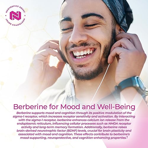 Nootropics Depot Berberine HCL + Silymarin Capsules | 500mg + 90mg | 180 Count Nootropics DepotBuy Supplements Australia