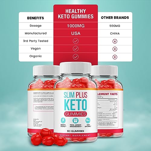 (5 Pack) Slim Plus Keto ACV Gummies - Official - Keto Slim Plus ACV Advanced Weight Loss RillvoBuy Supplements Australia