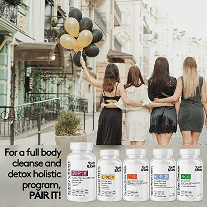 Youth & Tonic Kidney Cleanse Detox for Residual Metabolic Waste & Excess Body Water for Urinary Tract Youth & TonicBuy Supplements Australia