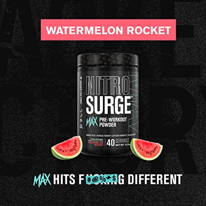 Jacked Factory Nitrosurge Max Nootropic Pre Workout Powder - Premium Pre Workout Jacked FactoryBuy Supplements Australia