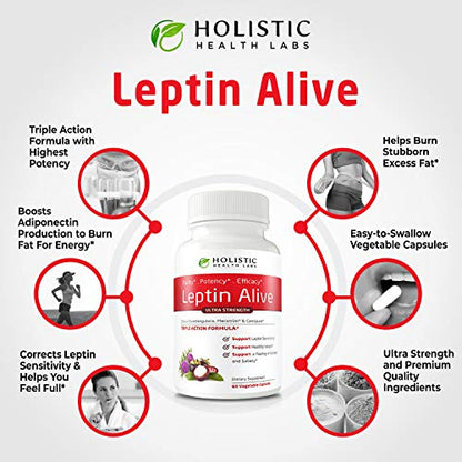 Holistic Health Labs Maximum Leptin Weight Management for Women, Extra Strength Holistic Health LabsBuy Supplements Australia