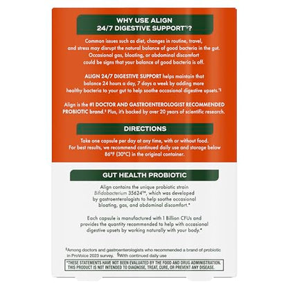 Align Probiotic, Pro Formula, Probiotics for Women and Men, Daily Probiotic Supplement AlignBuy Supplements Australia