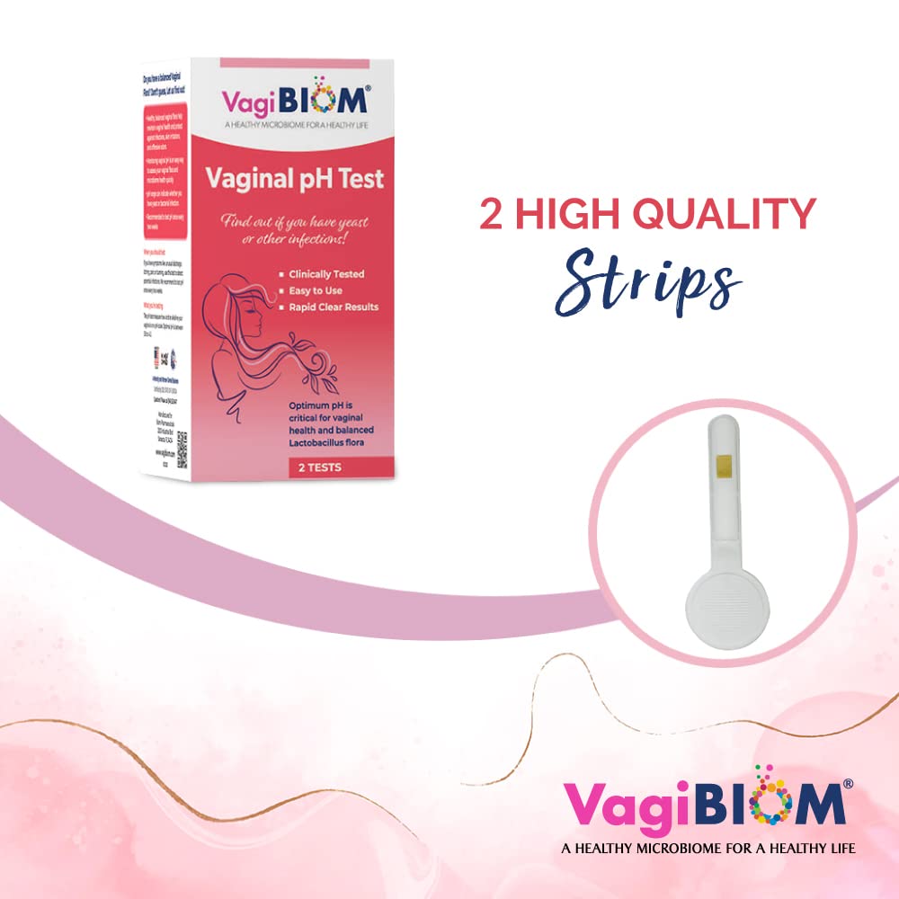 VagiBiom Vaginal pH Tester: Balanced and Healthy Vaginal microbiome ensures Optimum pH VagiBiomBuy Supplements Australia