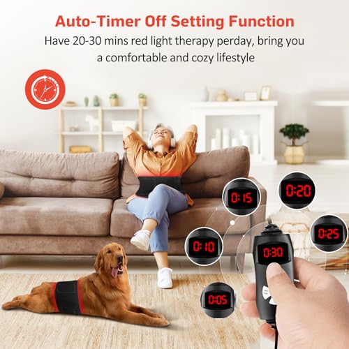 Red Light Therapy for Body, Infrared Light Therapy for Shoulder Waist Muscle Pain Relief GMOWNWBuy Supplements Australia