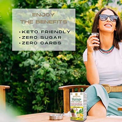 Hyleys Tea Moringa Oleifera with Lemon Flavor - 25 Tea Bags (Miracle Tree Tea) HYLEYSBuy Supplements Australia