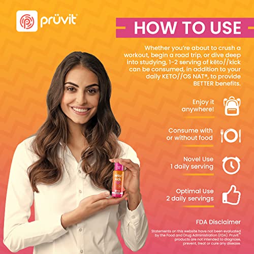 Pruvit Keto Kick Strawberry Kiwi Exogenous Ketones Exalt The Benefits of Natural Slim PRÜVITBuy Supplements Australia