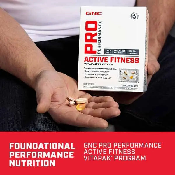 GNC Pro Performance Active Fitness Vitapak Program | 30 Servings GNC