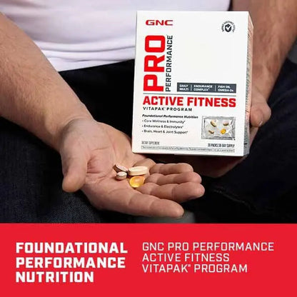 GNC Pro Performance Active Fitness Vitapak Program | 30 Servings GNC
