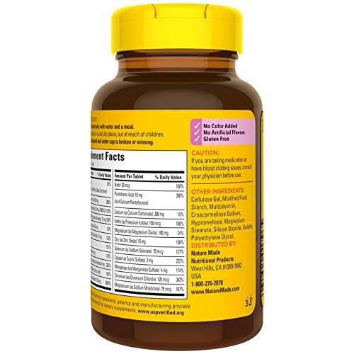 Nature Made Multivitamin For Her 50+ with No Iron, Womens Multivitamin for Daily Nutrition Nature MadeBuy Supplements Australia