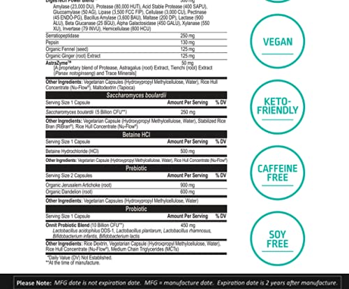 ONNIT Total Gut Health - Complete Probiotics & Digestive Enzyme Supplement ONNITBuy Supplements Australia