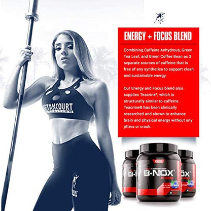 Betancourt Nutrition B-Nox Reloaded Pre Workout | Energy + Focus | Beta Alanine Betancourt NutritionBuy Supplements Australia
