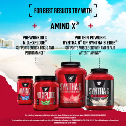 BSN Nutrition Amino X Supplement with Vitamin D, Vitamin B6 and Amino Acids BSNBuy Supplements Australia