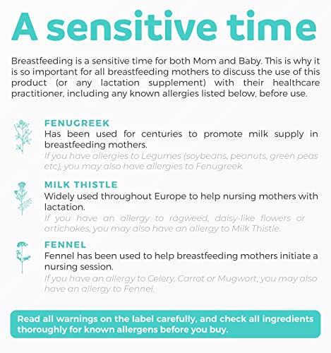 USDA Organic Lactation Supplement - Increase Milk Supply with Herbal Breastfeeding PURE COBuy Supplements Australia