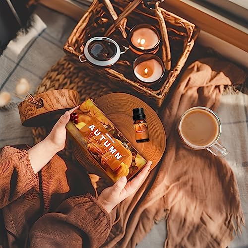 Autumn Fragrance Oil Set, Premium Fall Essential Oils for Diffuser and Candle Making -Cinnamon ARVIDSSONBuy Supplements Australia