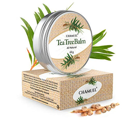 TEA TREE OIL BALM -100% All Natural | Great Cream for Soothing Irritations like Eczema ChamuelBuy Supplements Australia