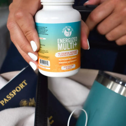 Energized Multi - Potent Multivitamin with 40 Fully Bioavailable Nutrients B Complex Vitamins, Vitamin D, Vitamin C, Vitamin K, Zinc, Quercetin Alkaline for LifeBuy Supplements Australia
