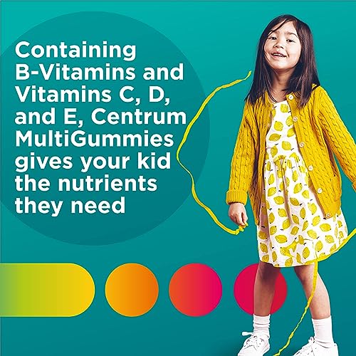 Centrum Kids Multivitamin Gummies, Tropical Punch Flavor Made With Natural Flavors CentrumBuy Supplements Australia
