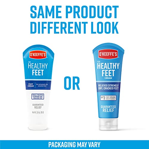 O'Keeffe's for Healthy Feet Foot Cream, 3.0 Ounce Tube and O'Keeffe's for Healthy Feet O'Keeffe'sBuy Supplements Australia