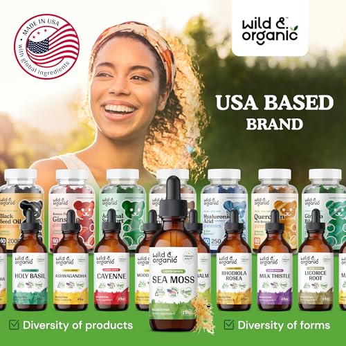 Sea Moss - Organic Sea Moss Liquid Drops - Irish Sea Moss Supplement - Seamoss Wild & OrganicBuy Supplements Australia