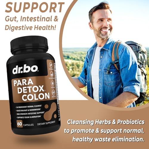 Colon Cleanse Pills Body Detox - Intestinal Guard Cleanser for Stomach - Natural Weight DR. BOBuy Supplements Australia