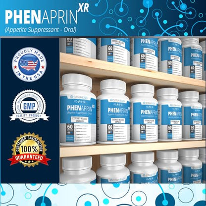 PhenAprin XR Maximum Strength Appetite Suppressant Diet Pills - 2-Pack, Metabolism Boosting SutraHealthBuy Supplements Australia